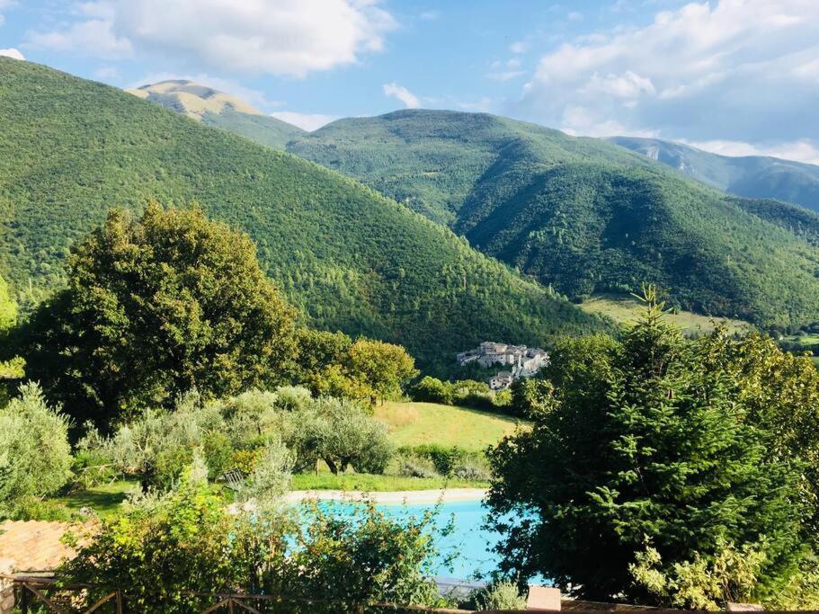 Villa Casale Rosso Castel San Felice Exterior foto