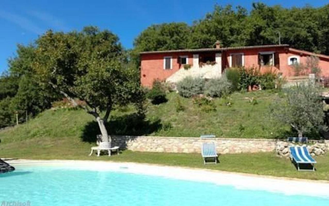 Villa Casale Rosso Castel San Felice Exterior foto