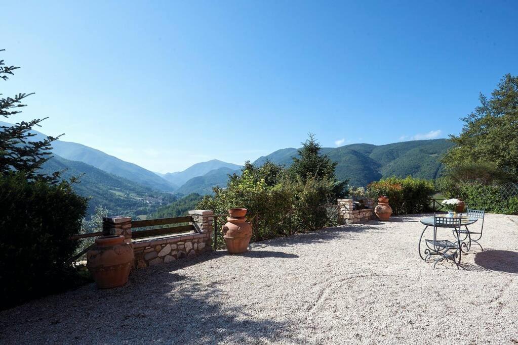 Villa Casale Rosso Castel San Felice Exterior foto
