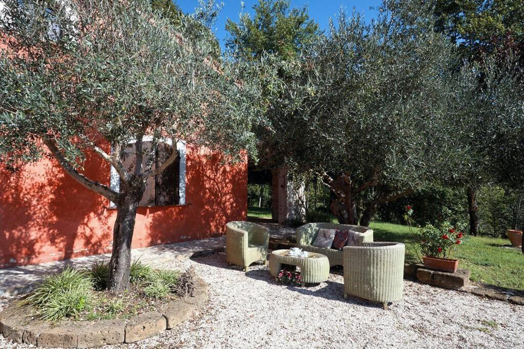 Villa Casale Rosso Castel San Felice Exterior foto