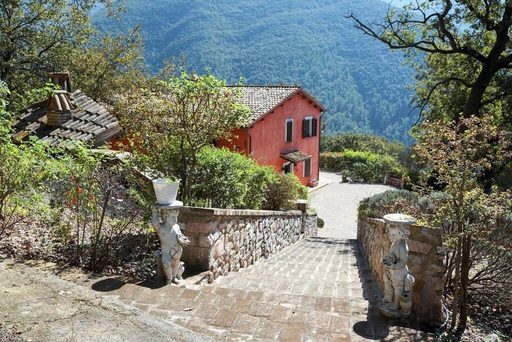 Villa Casale Rosso Castel San Felice Exterior foto