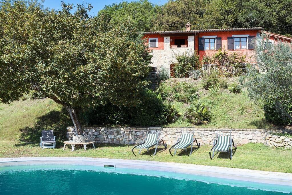 Villa Casale Rosso Castel San Felice Exterior foto